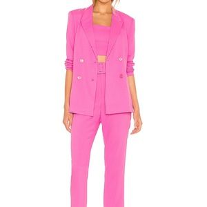 Bardot Parisienne 3-Piece Suit in Pop Pink